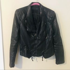 Blank NYC vegan leather jacket